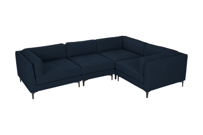Oli Modular Right Corner Sofa in Dante Aqua