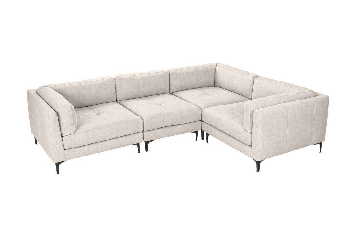 Oli Modular Right Corner Sofa in Mosquito Cracker