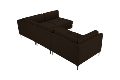 Oli Modular Right Open Corner Sofa in Marfa Charcoal