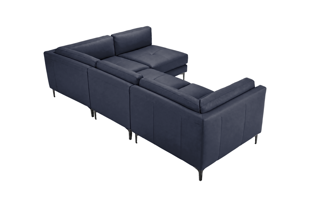 Oli Modular Right Open Corner Sofa in Momo Midnight