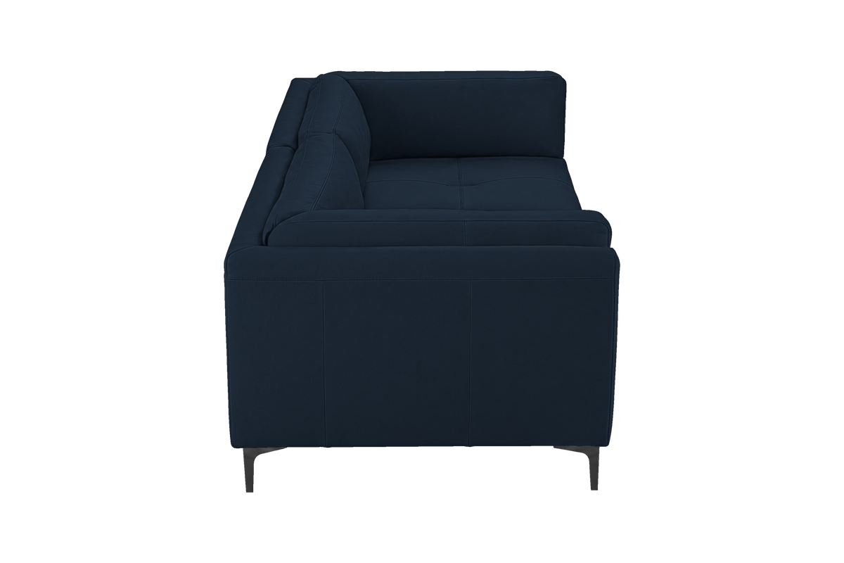 Oli Modular Small Sofa in Dante Aqua