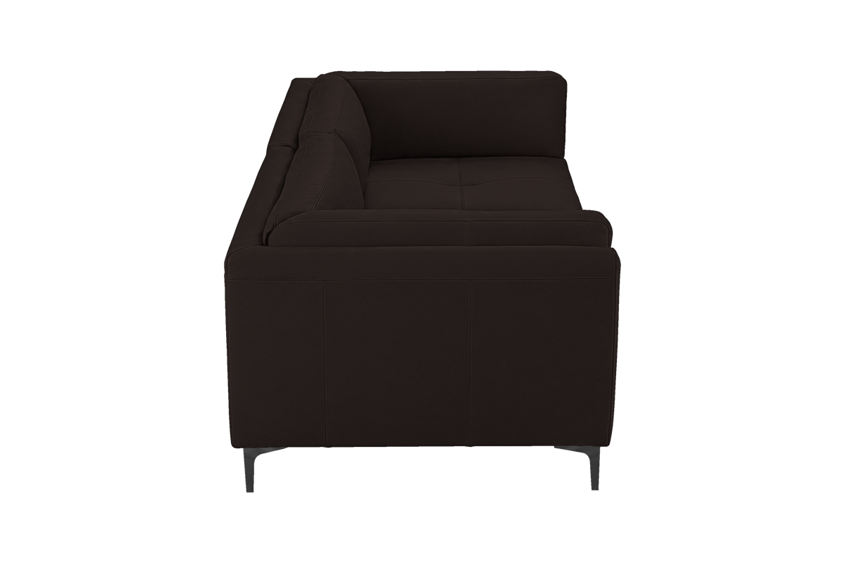 Oli Modular Small Sofa in Dante Ebony
