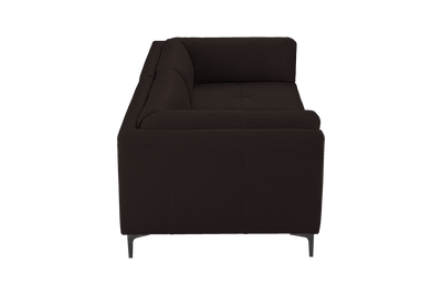 Oli Modular Small Sofa in Dante Ebony