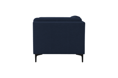 Oli Plus Armchair in Roni Ember Blue
