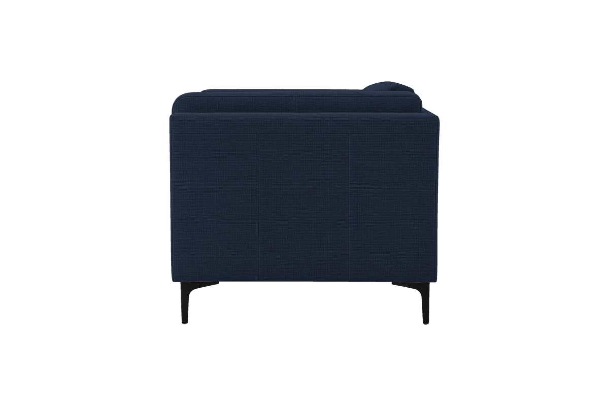 Oli Plus Armchair in Roni Ember Blue