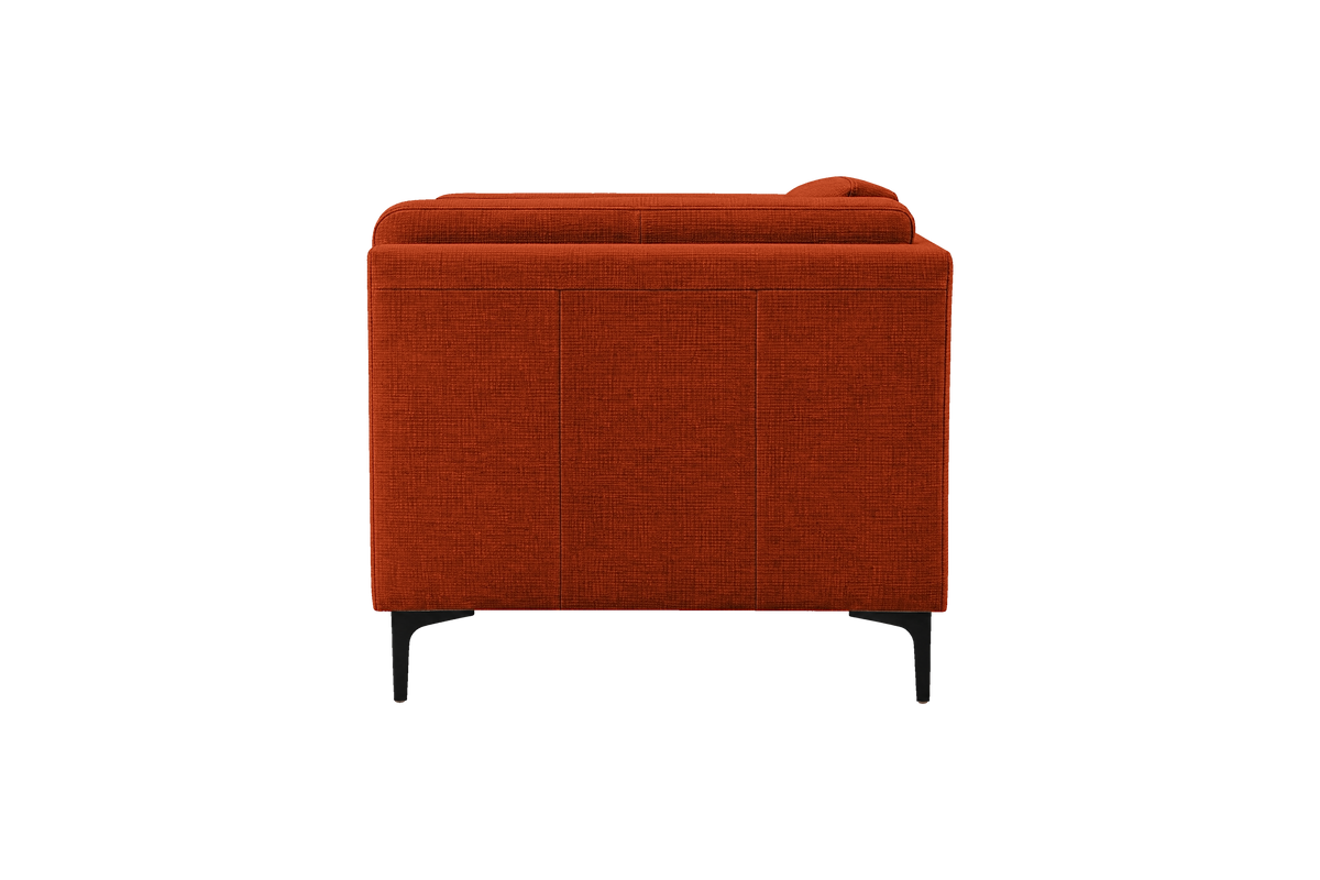 Oli Plus Armchair in Roni Poppy