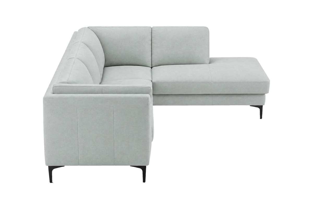 Oli Right Bumper Corner Sofa in Fresco Meteor