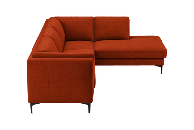 Oli Right Bumper Corner Sofa in Roni Poppy