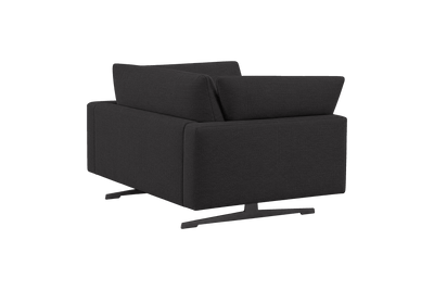 Oliver Cuddle Chair in Roni Ember