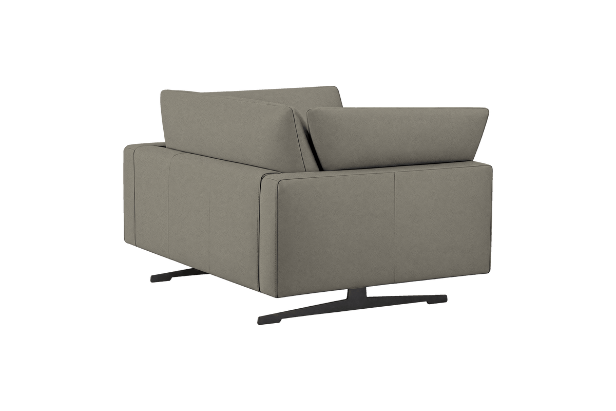 Oliver Cuddle Chair in Felix Glace