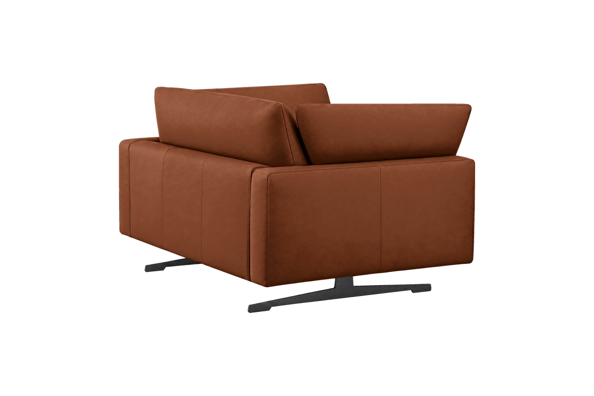 Oliver Cuddle Chair in Dante Hazel