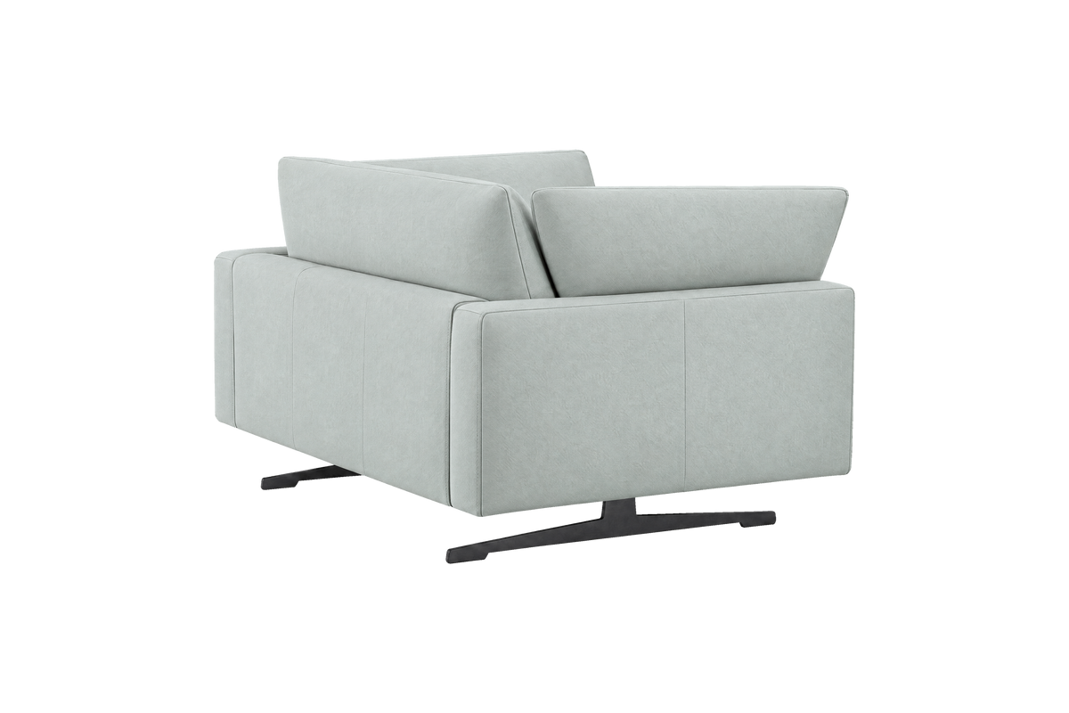 Oliver Cuddle Chair in Fresco Meteor