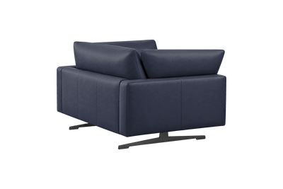 Oliver Cuddle Chair in Momo Midnight