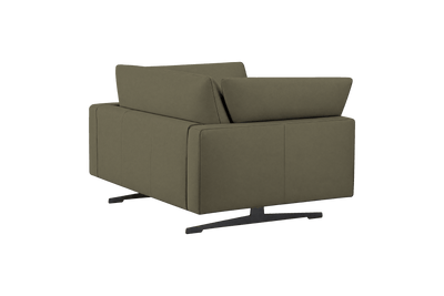 Oliver Cuddle Chair in Felix Olive