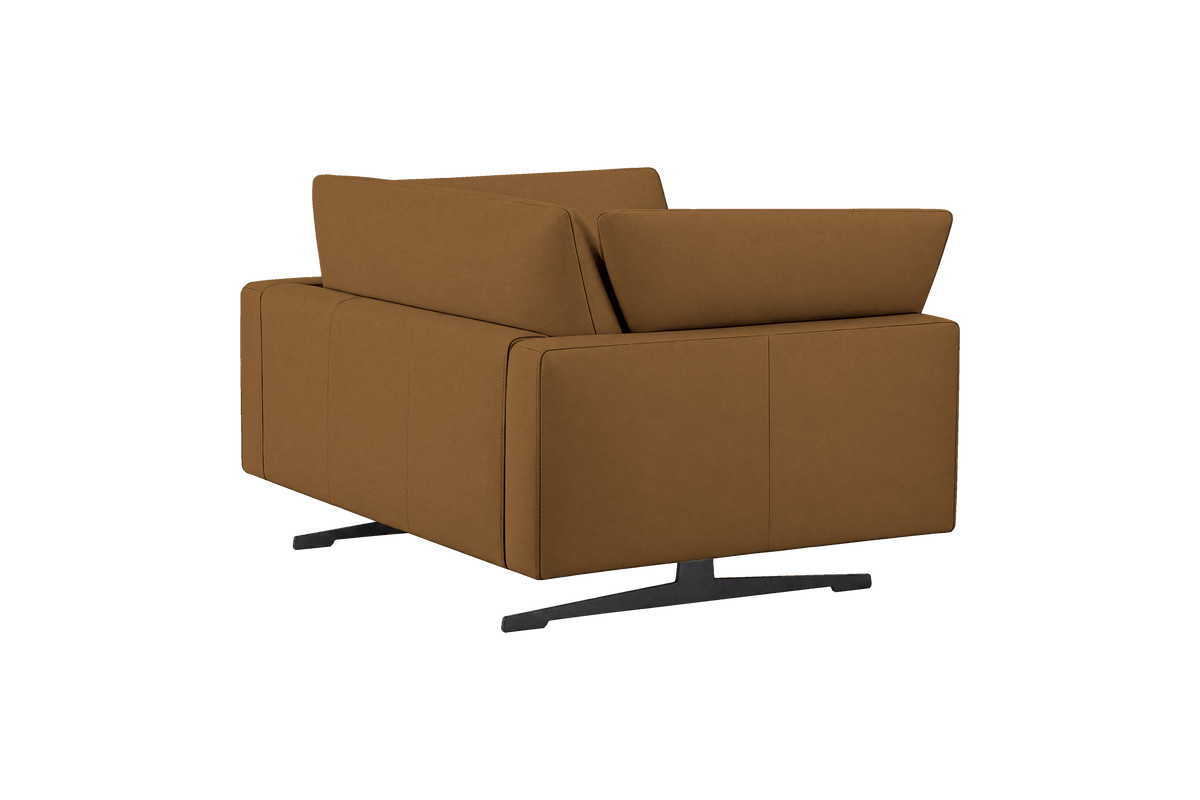 Oliver Cuddle Chair in Felix Pisco
