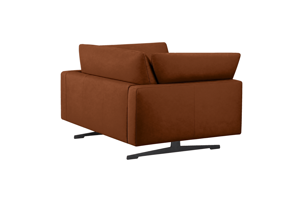 Oliver Cuddle Chair in Marfa Pluto