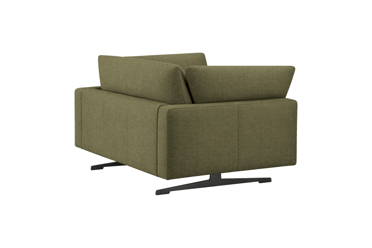 Oliver Cuddle Chair in Mosquito Sycamore