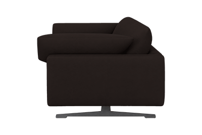 Oliver Maxi Sofa in Dante Ebony