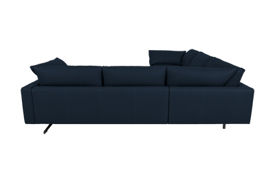 Oliver Sectional in Dante Aqua