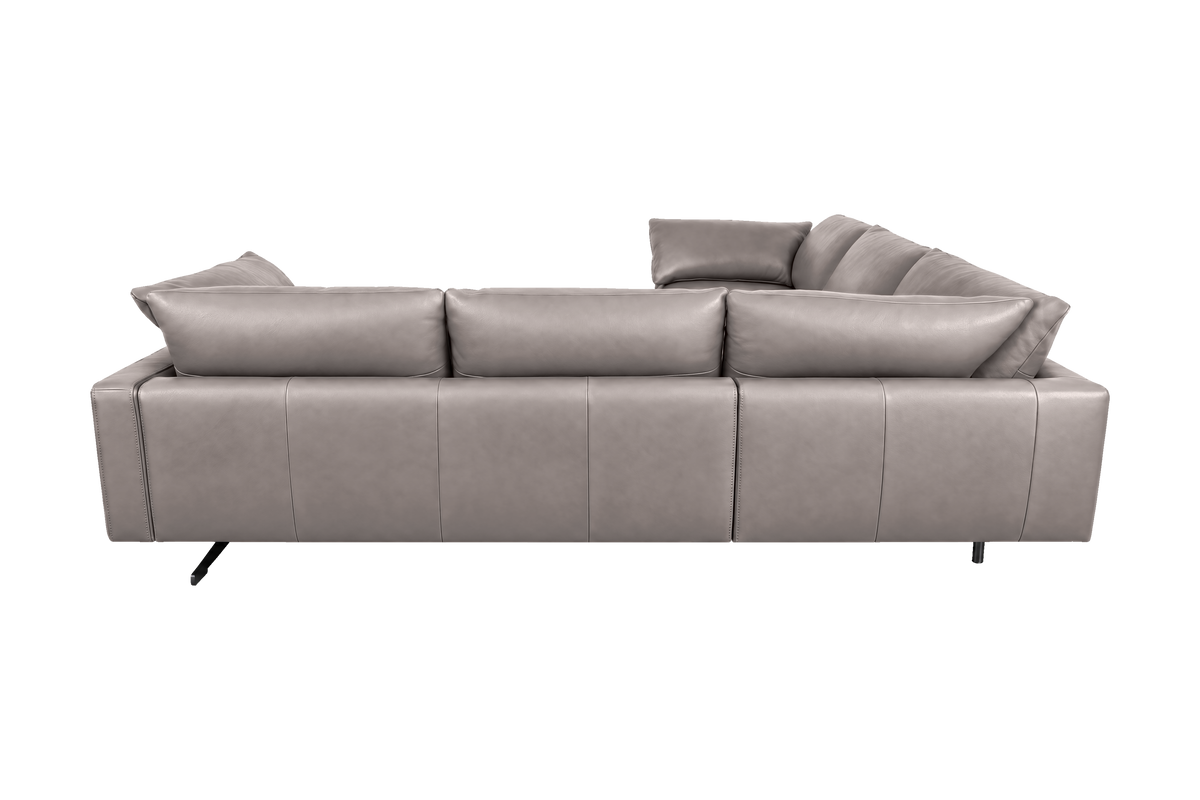 Oliver Sectional in Momo Ash