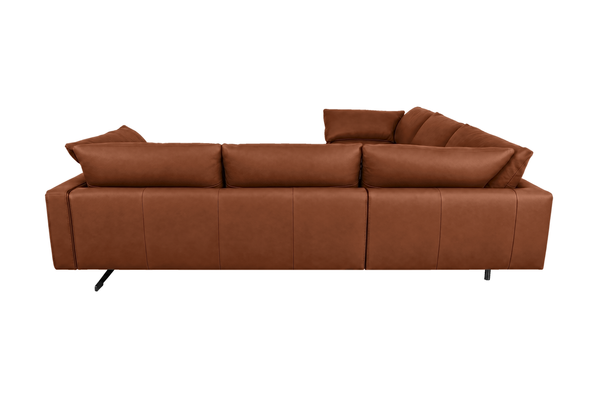 Oliver Sectional in Dante Hazel