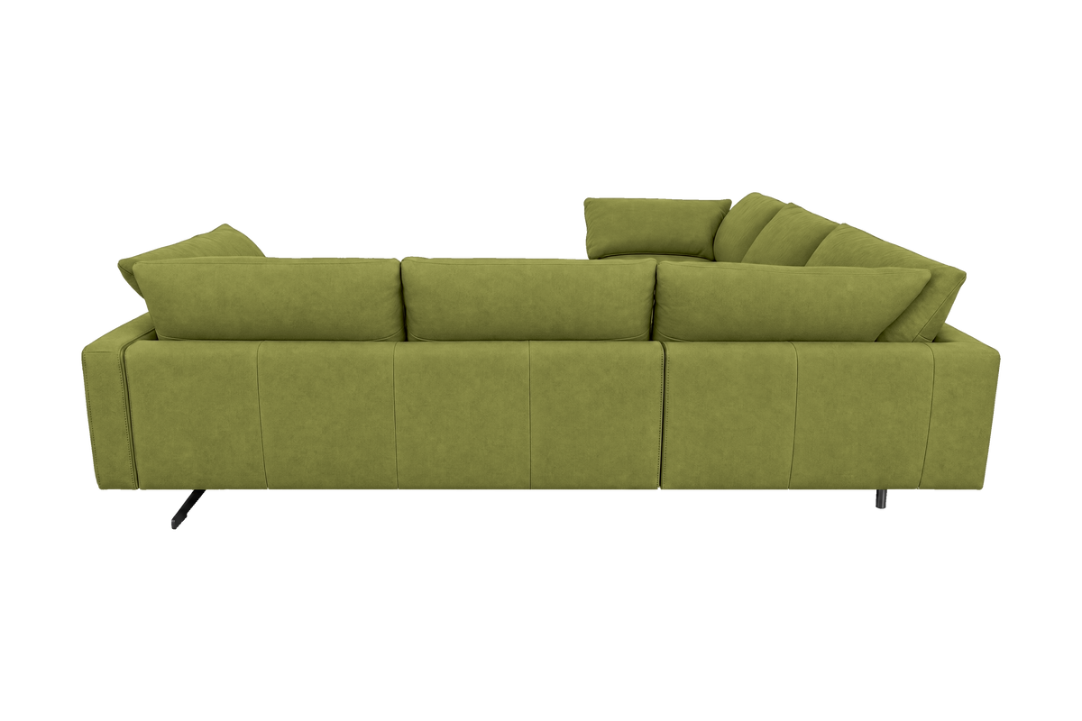 Oliver Sectional in Fresco Key Lime