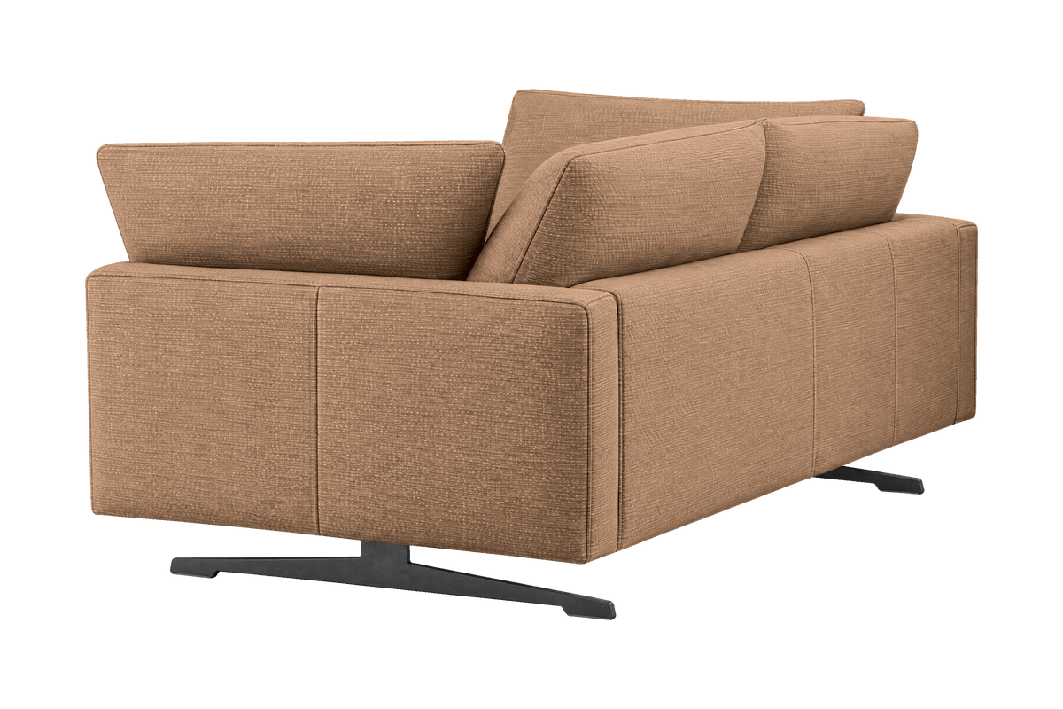 Oliver Small Sofa in Roni Biscotti