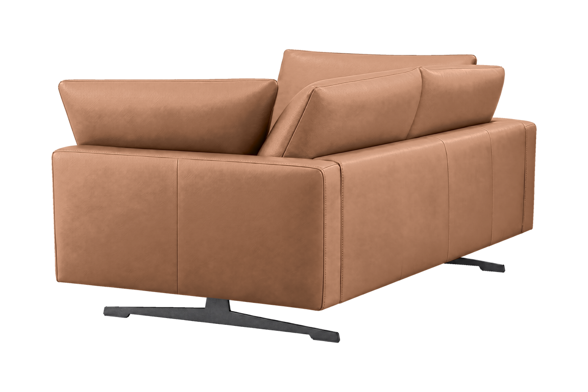 Oliver Small Sofa in Momo Camel