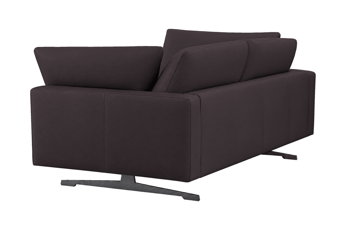 Oliver Small Sofa in Dante Charcoal