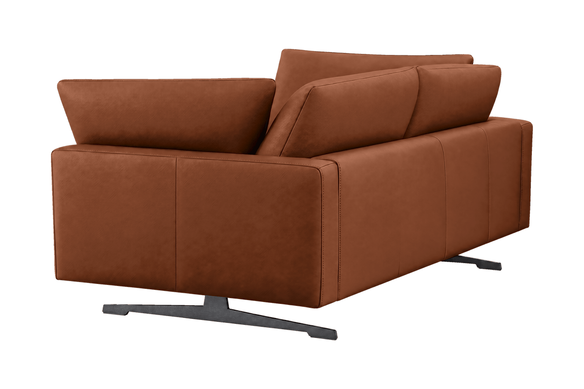 Oliver Small Sofa in Dante Hazel