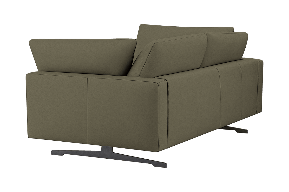 Oliver Small Sofa in Felix Olive
