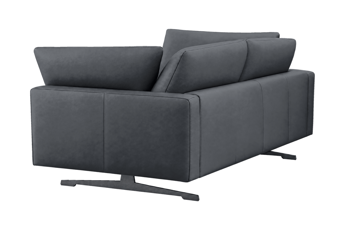 Oliver Small Sofa in Dante Shark