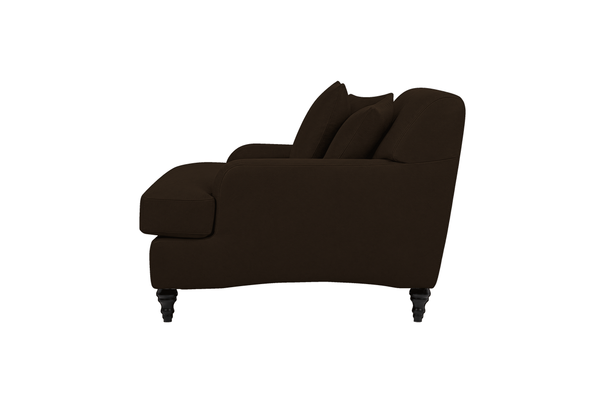 Senia Armchair in Marfa Charcoal
