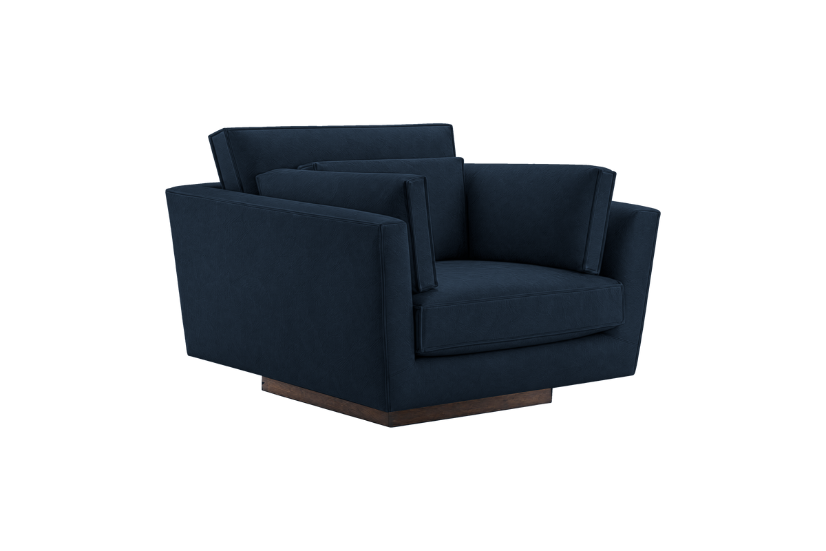 Stanley Armchair in Dante Aqua