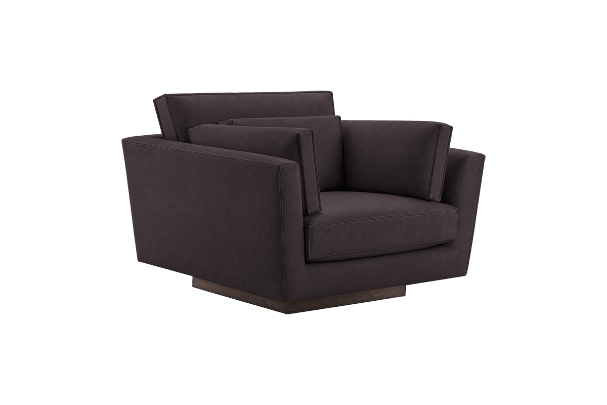 Stanley Armchair in Dante Charcoal
