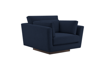 Stanley Armchair in Roni Ember Blue