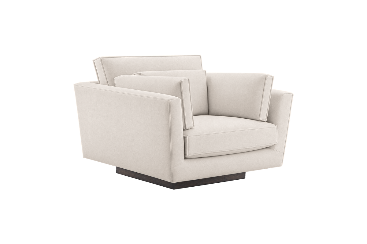 Stanley Armchair in Fresco Milky
