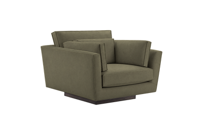 Stanley Armchair in Felix Olive