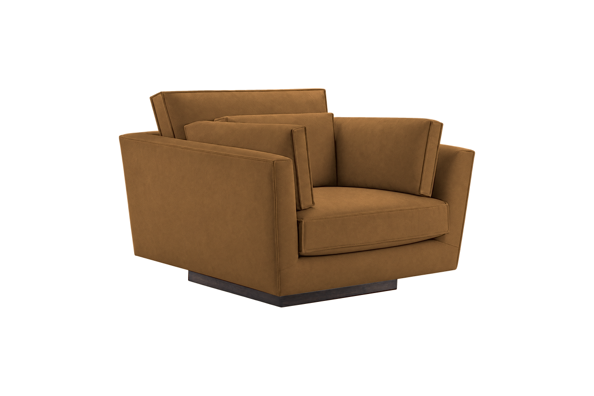 Stanley Armchair in Felix Pisco