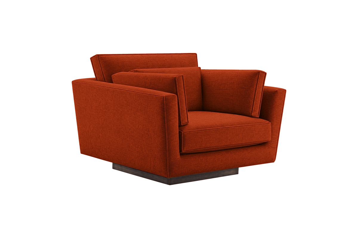 Stanley Armchair in Roni Poppy