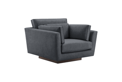 Stanley Armchair in Dante Shark