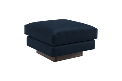 Stanley Footstool in Dante Aqua