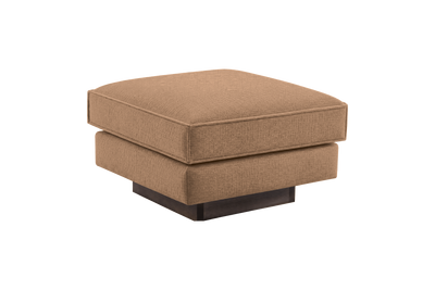 Stanley Footstool in Roni Biscotti