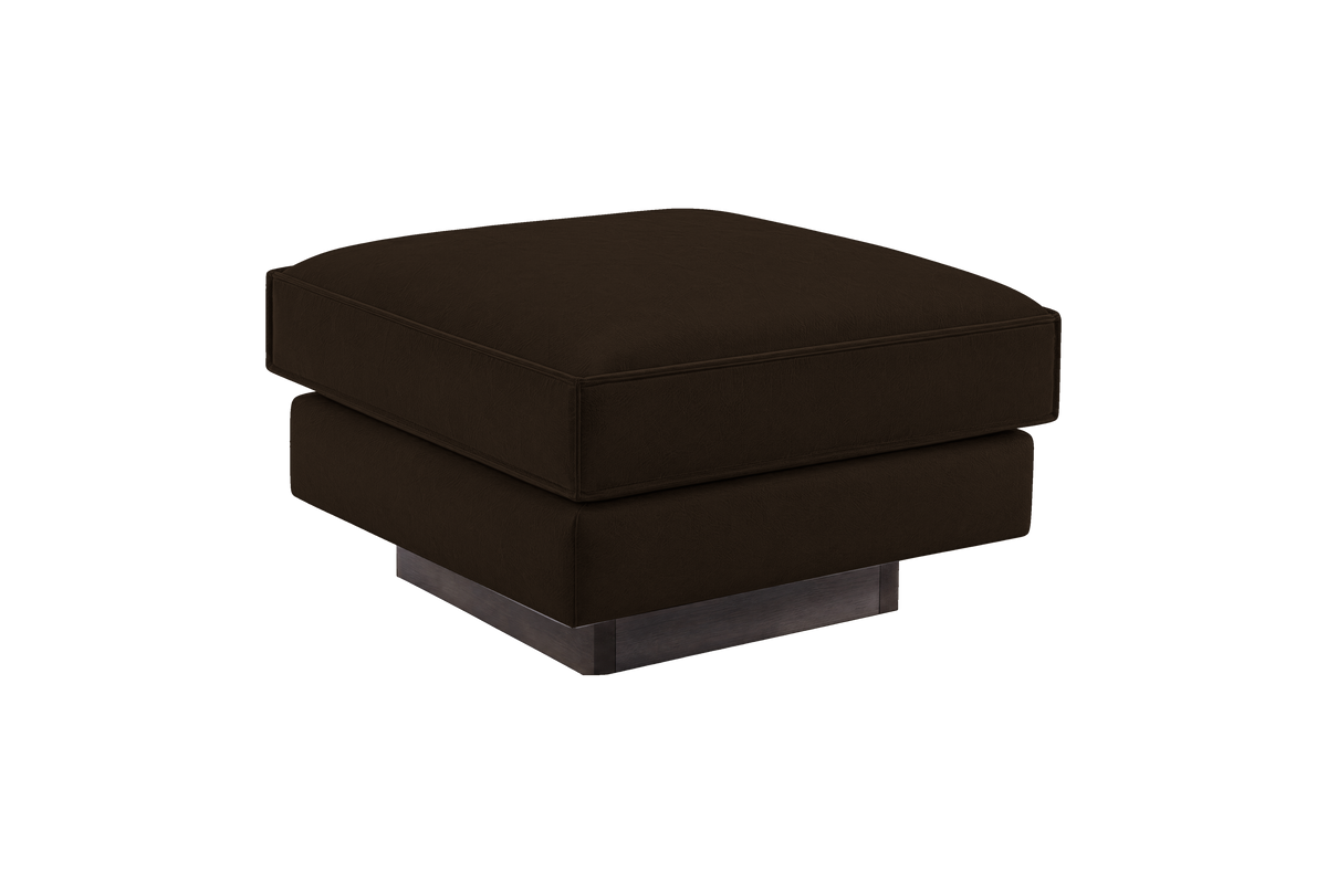 Stanley Footstool in Marfa Charcoal