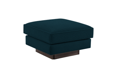 Stanley Footstool in Roni Deep Lake