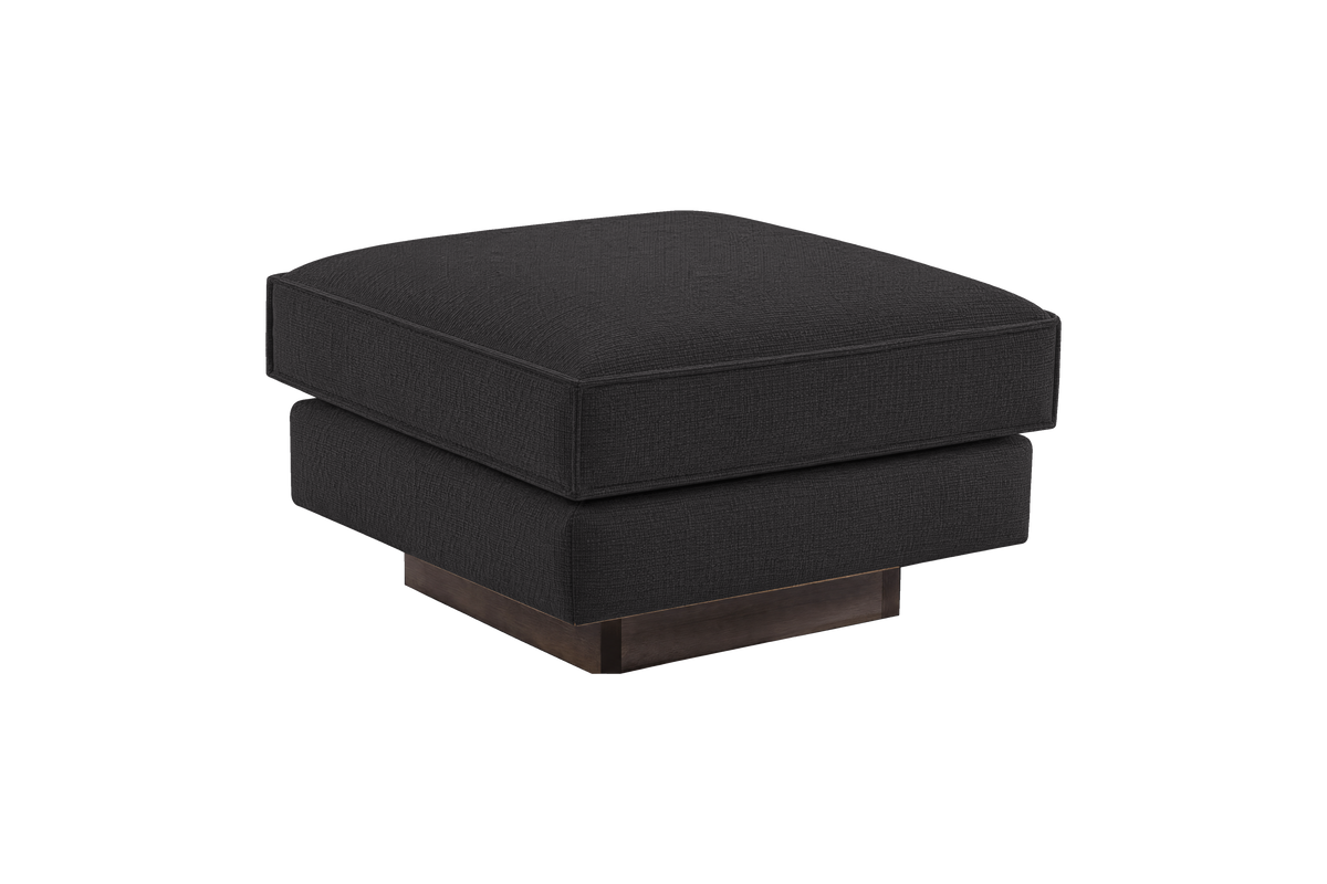 Stanley Footstool in Roni Ember