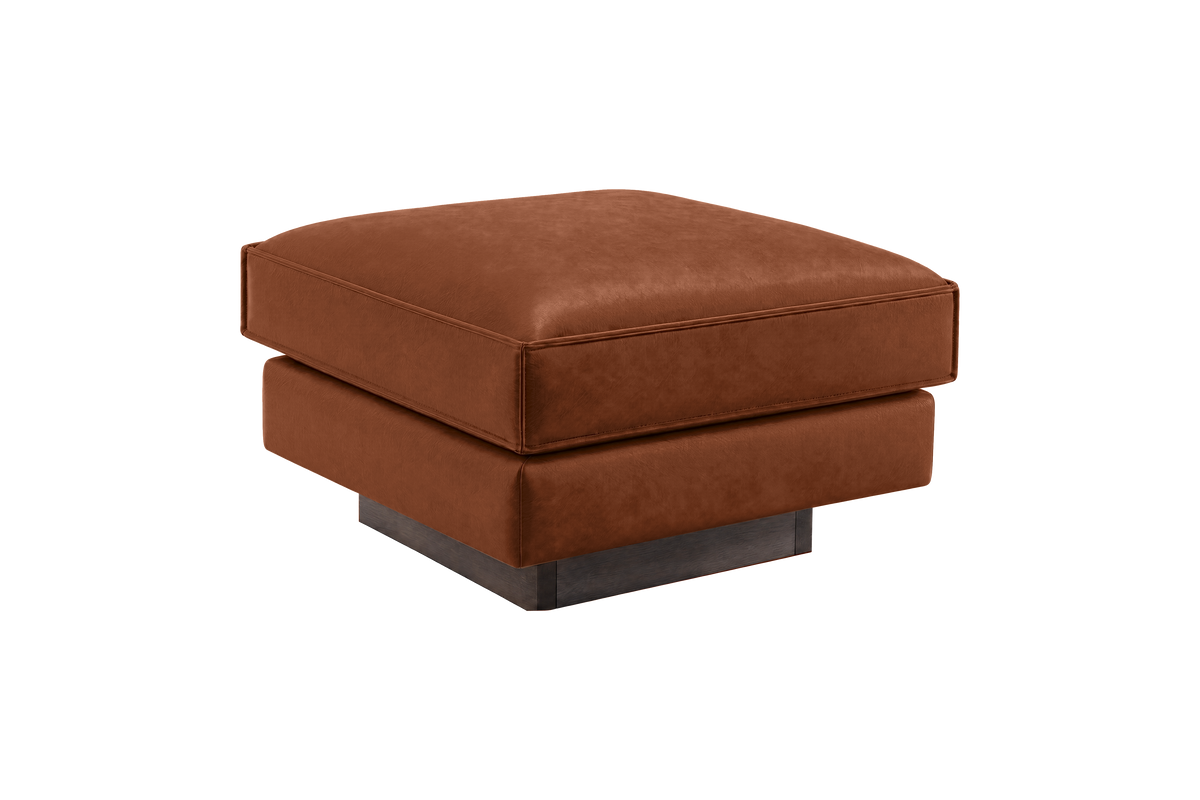 Stanley Footstool in Dante Hazel