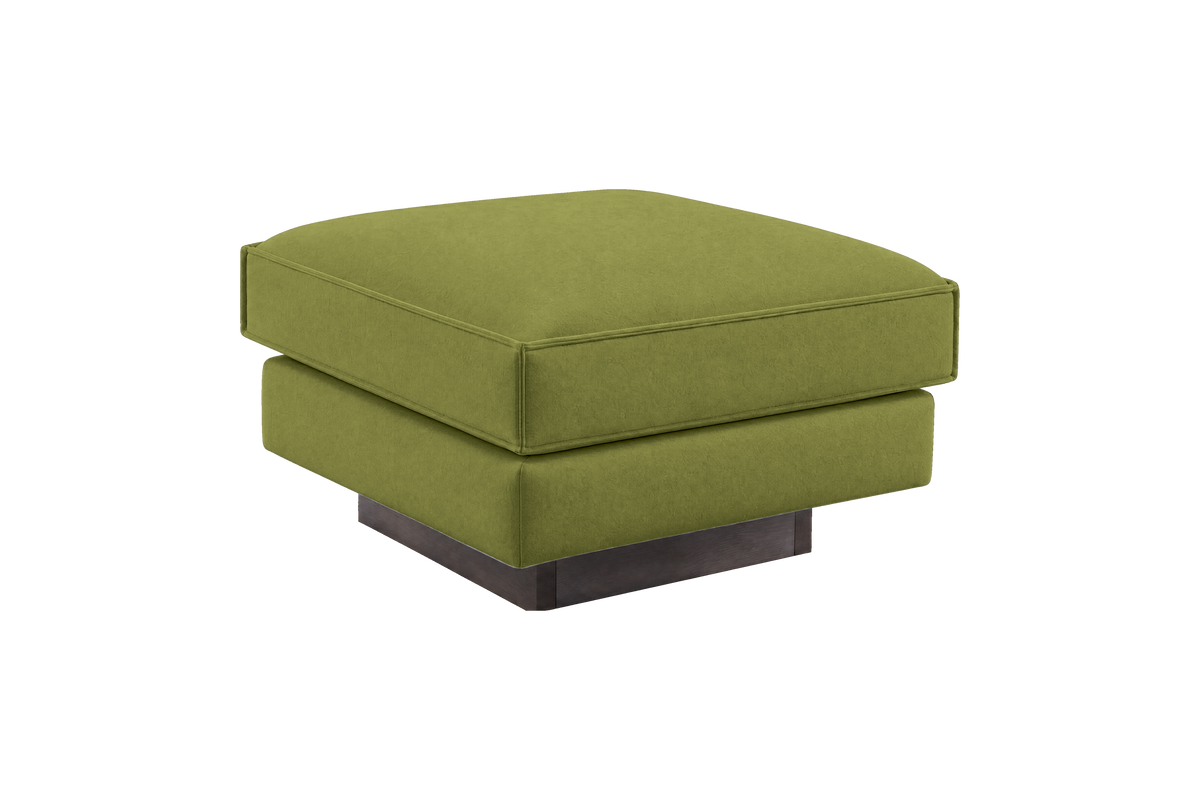 Stanley Footstool in Fresco Key Lime