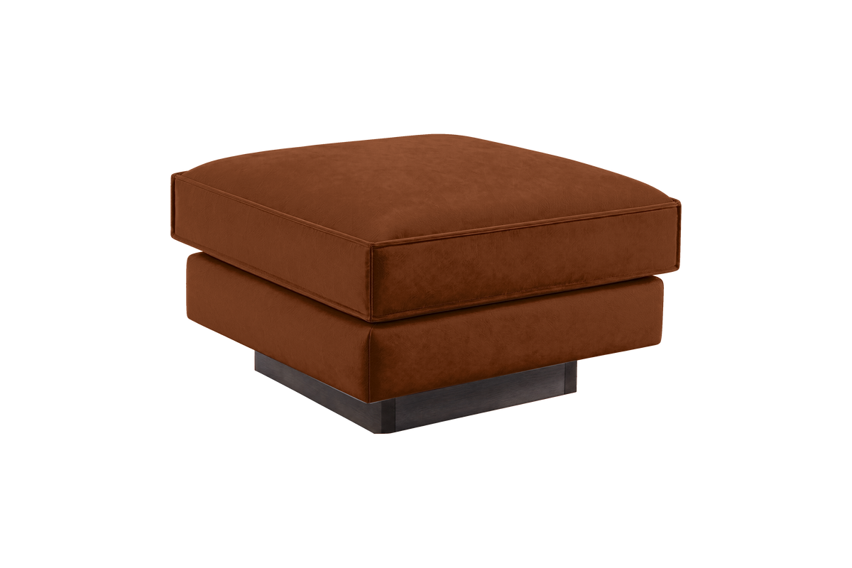 Stanley Footstool in Marfa Pluto