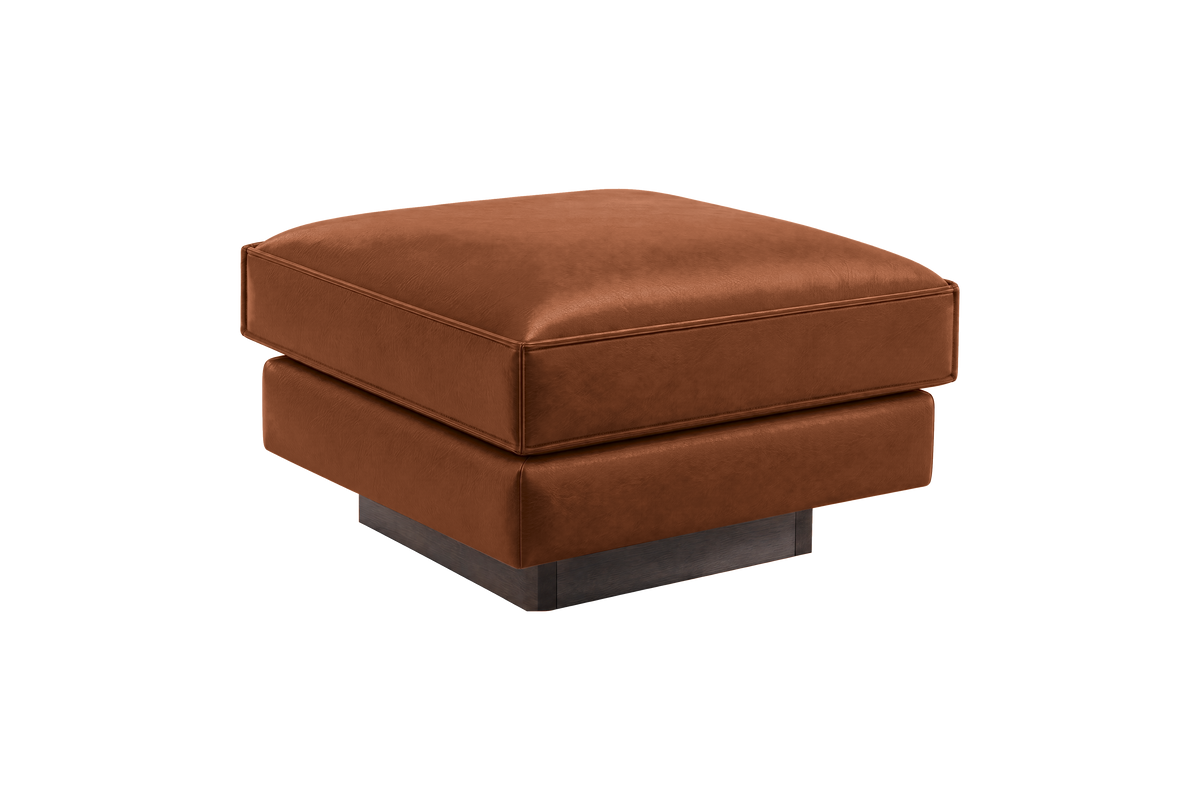 Stanley Footstool in Momo Porto